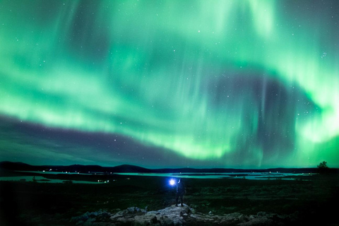 Rovaniemi: tour di caccia all&#039;aurora boreale con garanzia