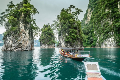 Khao Lak: Khao Sok Lake, Cave, and Nature Day Trip
