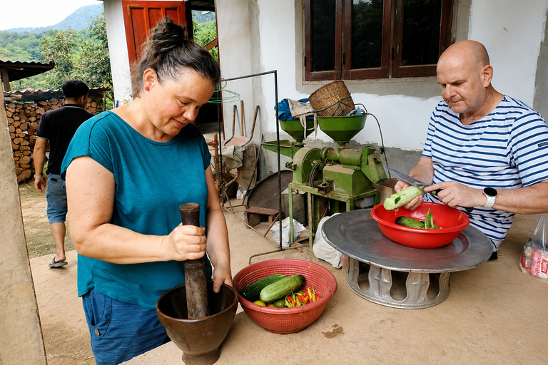 Vang Vieng: Village Brickmaking Workshop & Cooking Class Build a Brick and Joining Seasonal activities