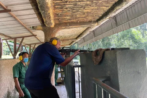 From Ho Chi Minh:Cu Chi Tunnels morning or afternoon w Lunch