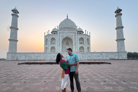 Agra : Taj Mahal & Agra Fort Tour with Elephant SOS & Lunch From Agra : Private Transport and Tour Guide