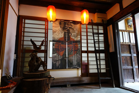 Weapon making experience at a ninja mansion in Kyoto