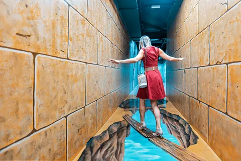 Indgang til 3D World Selfie Museum