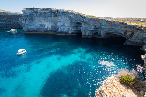 Malta: Gozo, Comino, Meereshöhlen und Kreuzfahrt zur Blauen Lagune