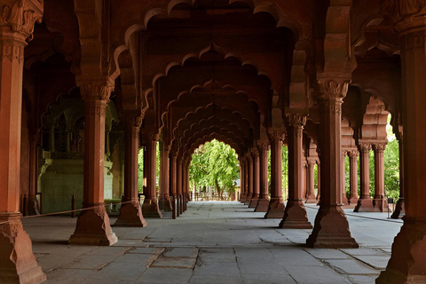 Tour guiado sin colas al emblemático Fuerte Rojo de DelhiTour solo al Fuerte Rojo con guía