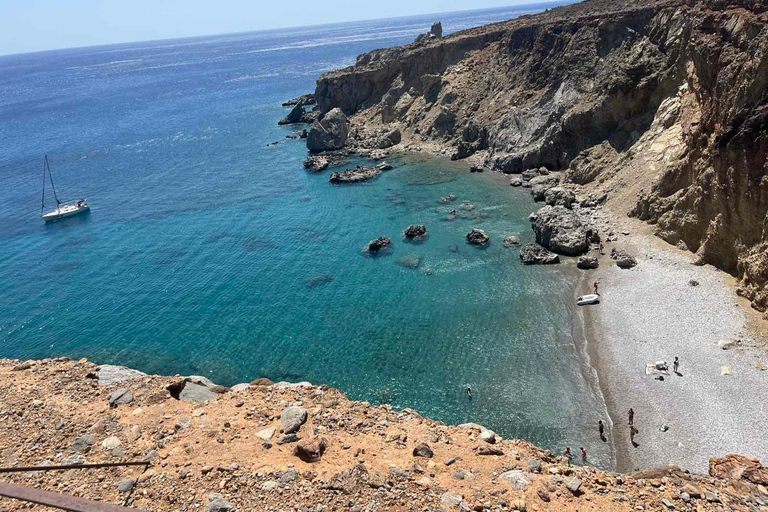 Private Sailing Cruise to Caves & Beaches for SUP & Lunch Private Cruise: Secret Beaches, Caves with Meal Drinks & SUP