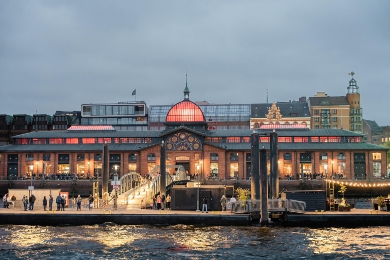 Hamburg: 1,5-godzinny rejs dużym statkiem przy wielkich wieczornych światłach