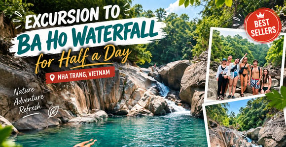 Excursion to Ba Ho Waterfall for Half a Day