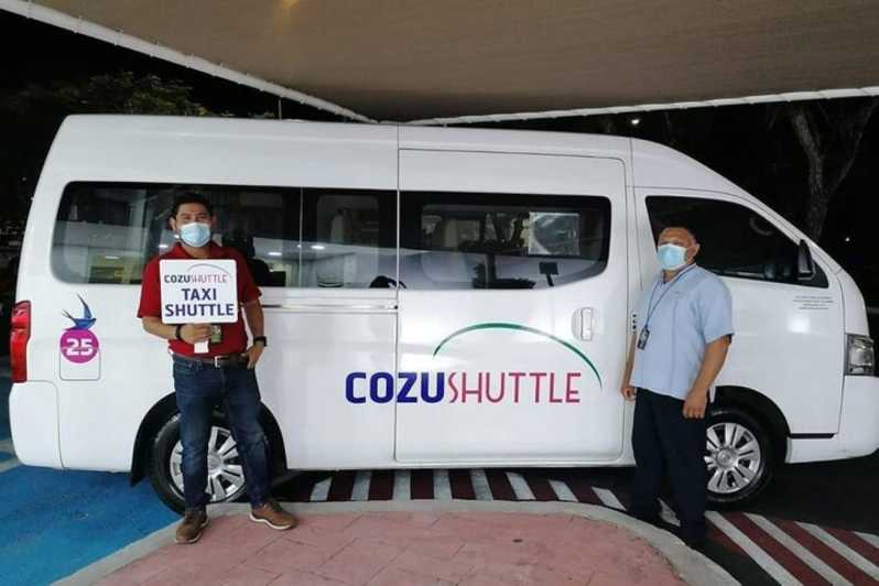 Cozumel: Privater Shuttle vom Flughafen Cozumel zu den Hotels