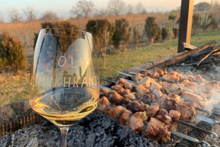 Georgia, discover the historic winery of village Mukhrani old mukhrani wine tasting