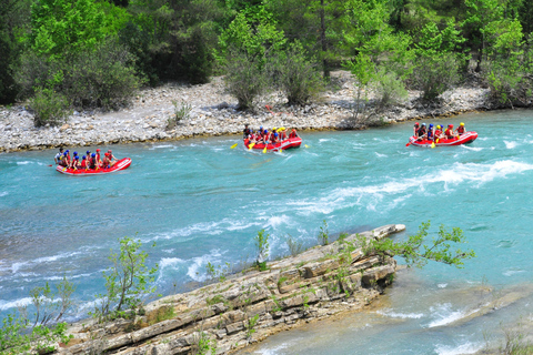 Alanya: Rafting, Buggy Ride and Zipline Combined Tour Rafting, Buggy Riding, Zipline Combo Tour With Transfer