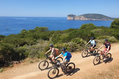 Alghero: Tour in e-bike all'interno del Parco Naturale di Porto Conte
