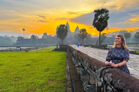 Siem Reap: Angkor Wat und Angkor Thom Tagesausflug mit Reiseführer