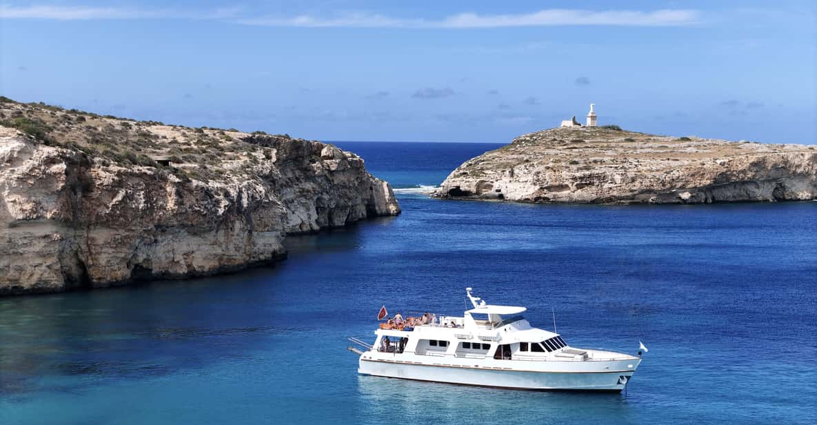 Full Day Round Malta Boat Trip — Hot Lunch & Swimming Stops — a boat tour from Malta, Malta