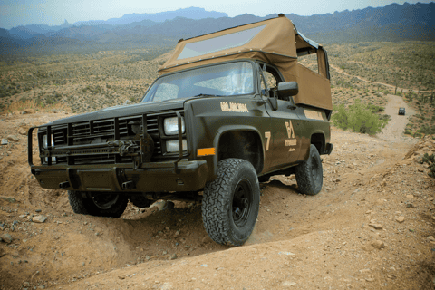 Arizona Desert in a 4x4