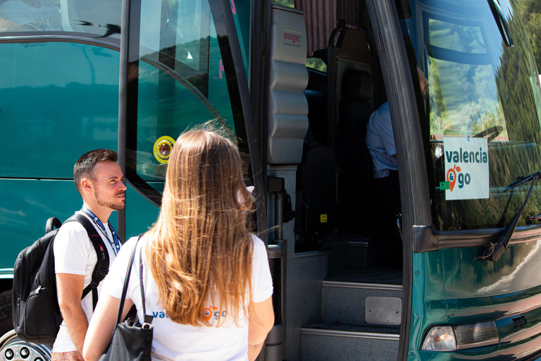 Valencia: San José Caves Tour & Summer Waterfall Day Trip Caves of San Jose + Waterfall - NH Hotel Pickup