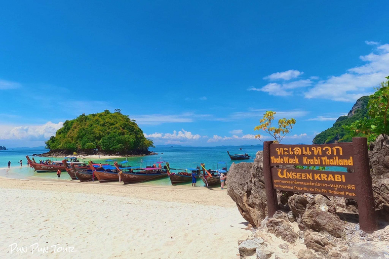 Krabi: passeio de barco de cauda longa pelas 4 ilhas com almoço