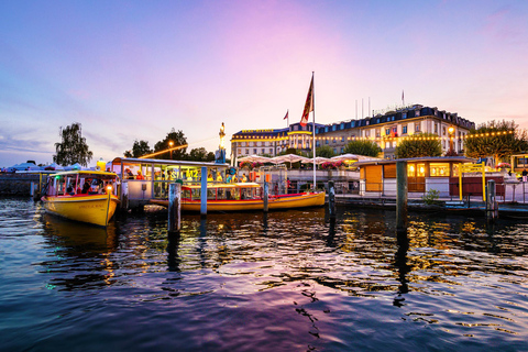 Genfer Spaziergang &amp; Kreuzfahrt:Die Geheimnisse des Jet D&#039;eau &amp; ApéritifGeneva Walk &amp; Cruise:Die Geheimnisse des Jet D&#039;eau &amp; Apéritif