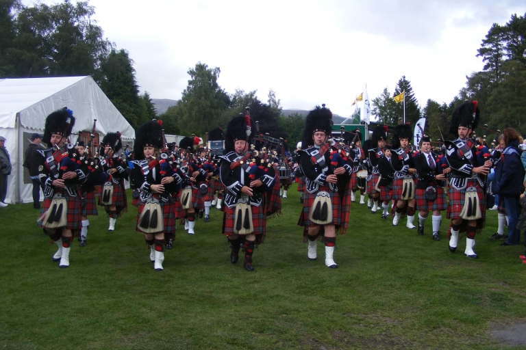 Royal Highland Braemar Gathering, transfer z EdynburgaOpcja standardowa