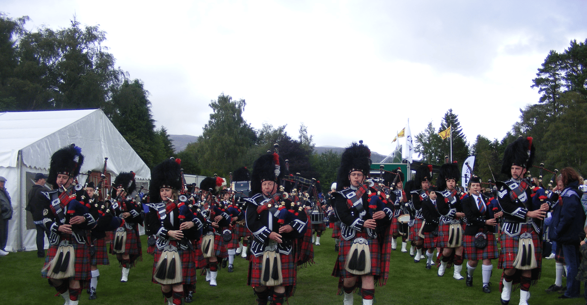 Royal Highland Braemar Gathering, transfer from Edinburgh | GetYourGuide