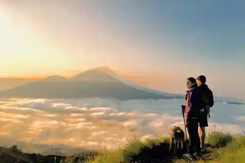 Monte Batur: trekking e guia com pequeno-almoço