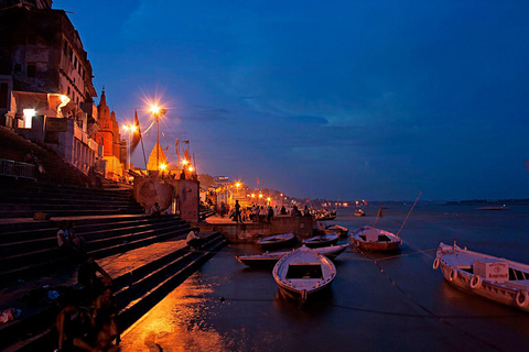 Från Varanasi: Stadsvandring och Sarnath Tour med båtresa