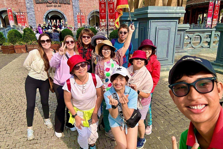 From Da Nang: Ba Na Hills Tour with Golden Bridge & Lunch Group Tour