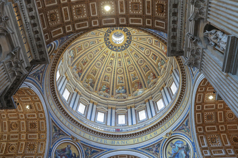 Rome: St. Peter’s Basilica & Underground Tombs Tour Group Tour in French