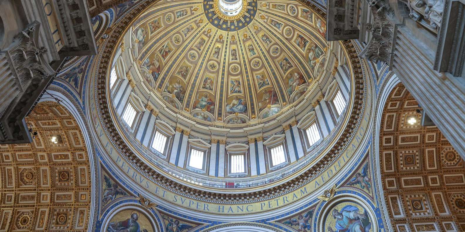 Rome: St. Peter's Basilica, La Pietà, Papal Tombs and Dome