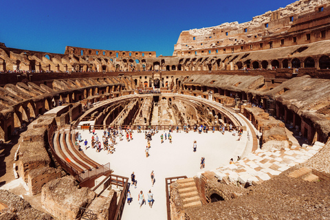 Colosseum & Ancient Rome Access with Optional Arena Upgrade Colosseum Arena & Ancient Rome Entry with Digital Audioguide