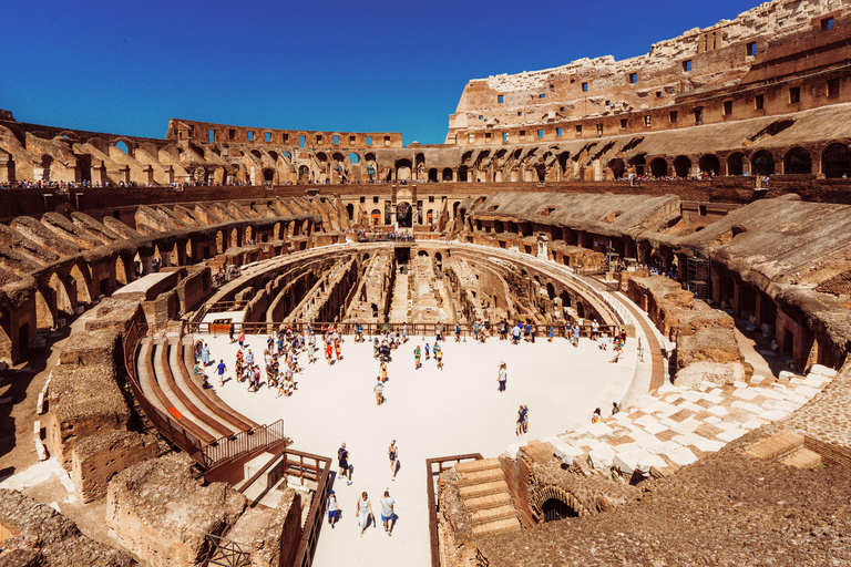 Colosseum & Ancient Rome Access with Optional Arena Upgrade Colosseum Arena & Ancient Rome Entry with Digital Audioguide