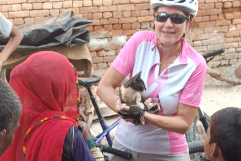 Visite à vélo de la campagne d&#039;Udaipur