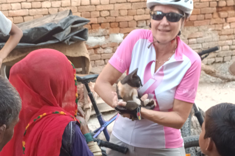 Visite à vélo de la campagne d&#039;Udaipur