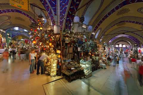 Marmaris Turkey Grand Bazaar Bag Shop Bartering 