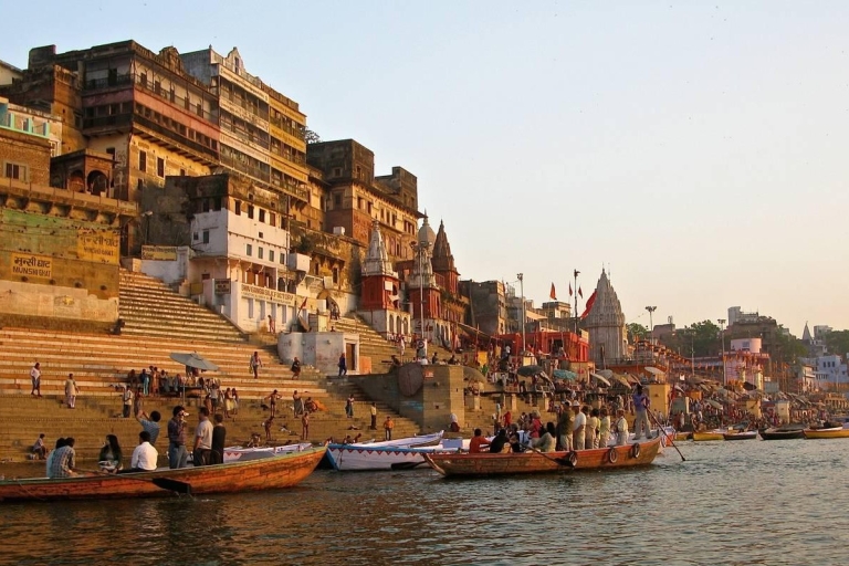 Benarés: Excursión privada de un día por lo más destacado de la ciudad y crucero por el Ganges