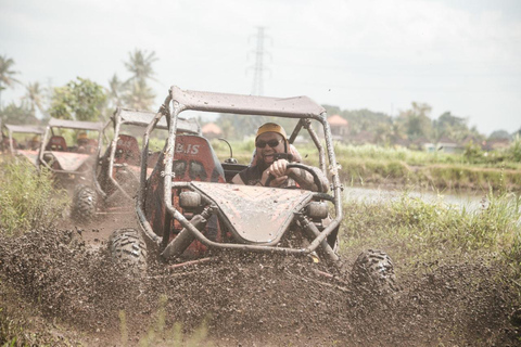 Bali: Buggy Adventure with Lunch and River Bath Tandem Buggy Adventure