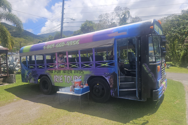 St. Kitts: Irie Open-Air Tour, Rum Tasting & Beach Time