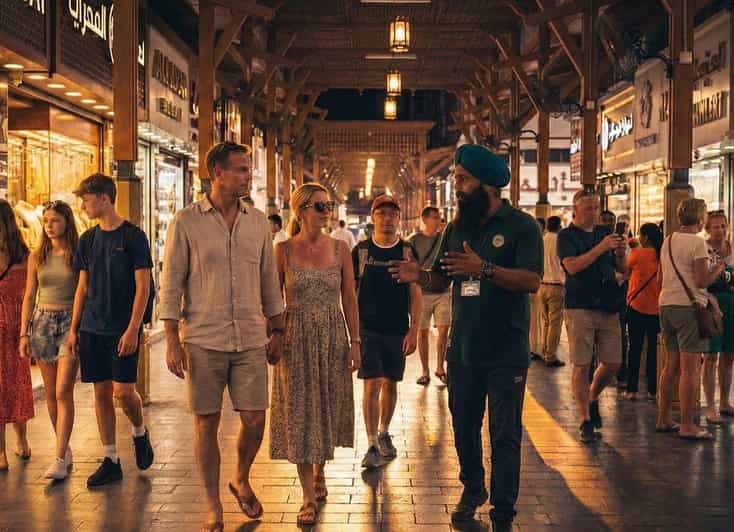 Dubai: Evening Heritage Walk,Souks, Museums & Emirati Flavor