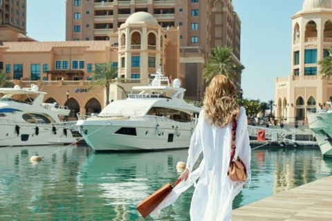 Tour di Doha con un tocco culturale e guida.