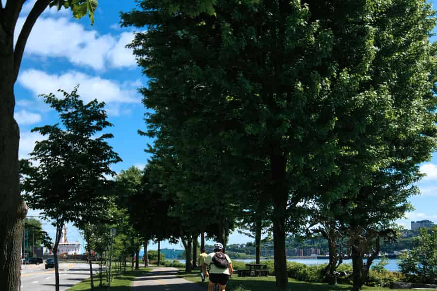 Fahrrad-Panorama-Tour durch Quebec City. Foto: GetYourGuide