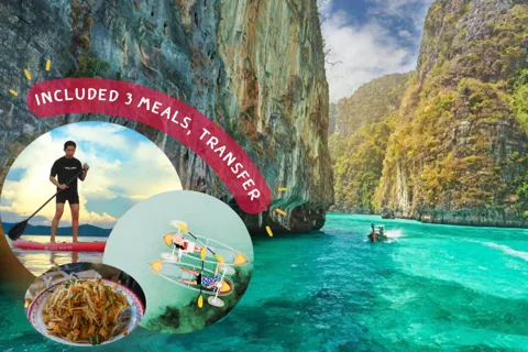 Phuket: Phi Phi-øyene og Maya Bay Dagstur med lunsj