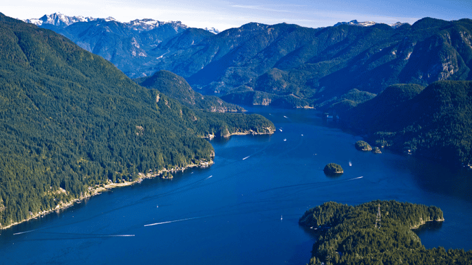 indian arm halfday lunch cruise from vancouver
