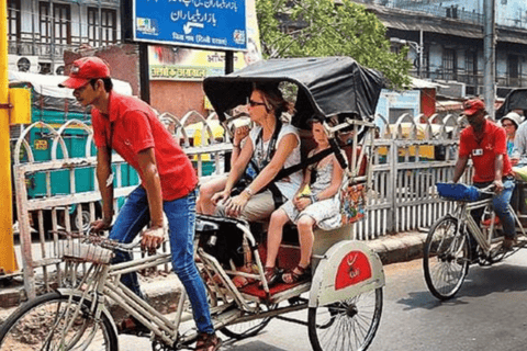 Old Delhi : 3 heures de visite privée en tuk-tuk ou en pousse-pousse