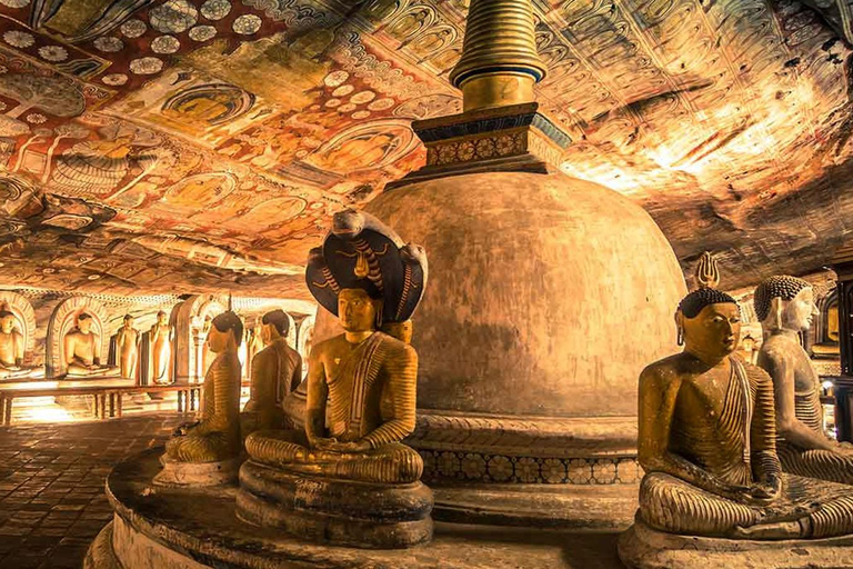 Sri Lanka: 2-dagars rundtur till Sigiriya, Dambulla och Kandy