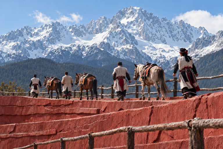 Lijiang: Impression Lijiang Show & Snow Mountain Admission Ordinary Seating + Snow Mountain Admission