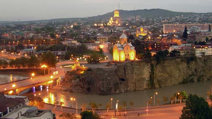 tbilisi highlights half day walking tour