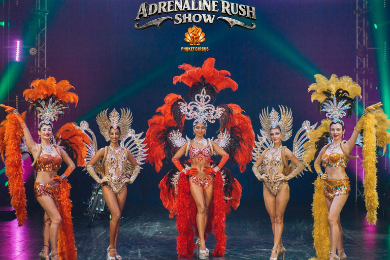 Phuket: Circus Adrenaline Show Experience Diamond Seat Ticket Only