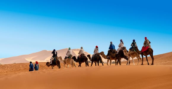 Depuis Marrakech : voyage de 4 jours dans le désert avec 2 nuits à Merzouga