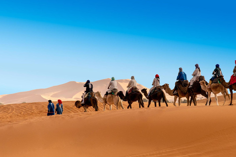 From Marrakech: 4-Day Desert Tour with 2 Nights in Merzouga STANDARD DESERT CAMP