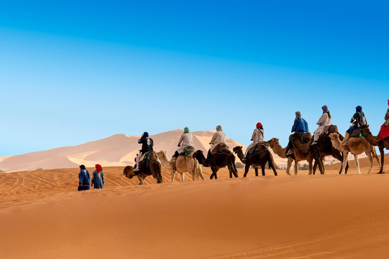 From Marrakech: 4-Day Desert Tour with 2 Nights in Merzouga STANDARD DESERT CAMP